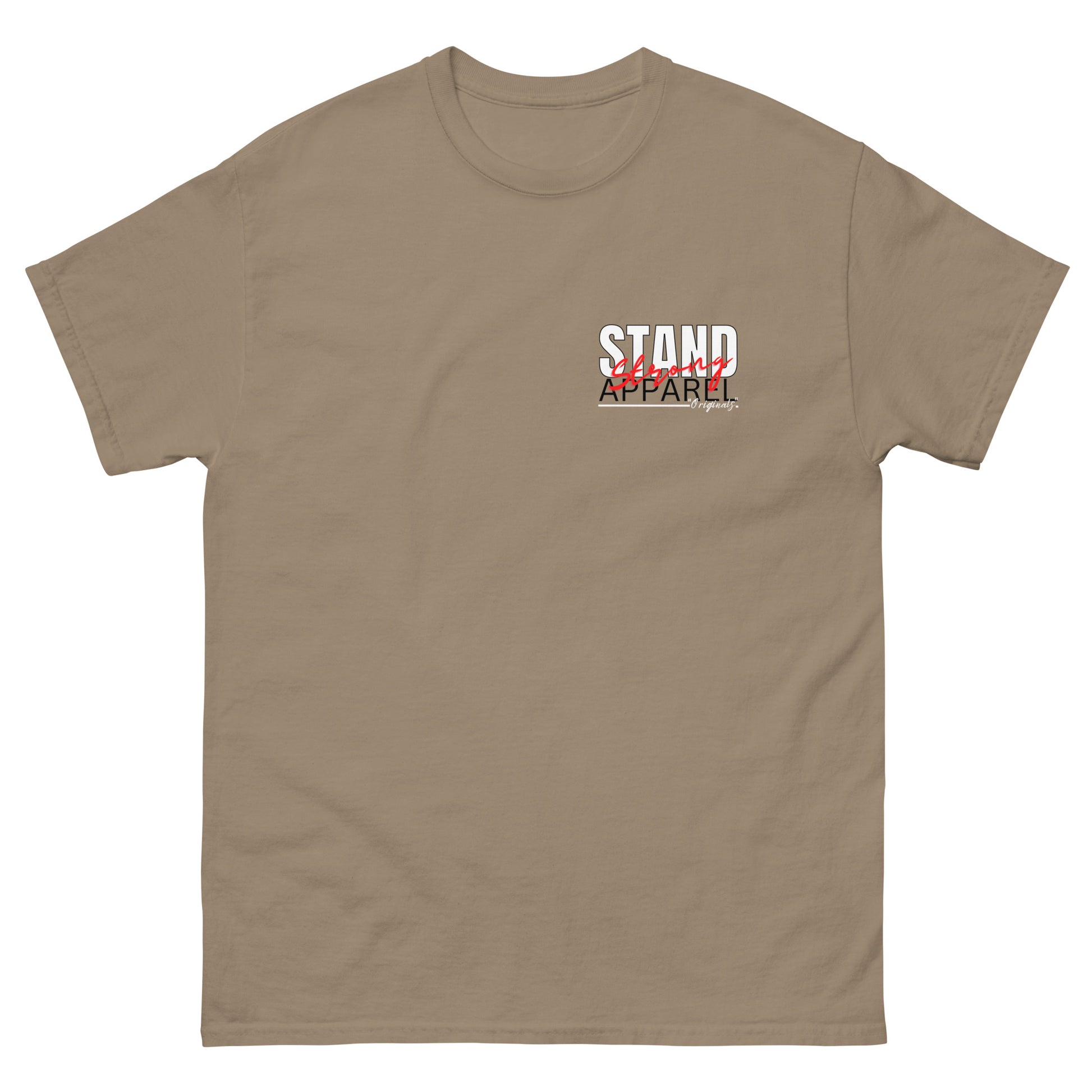 Stand Strong Apparel is a high-quality brand apparel for men and women. We're a movement committed to lighting a spark of hope, love, faith and motivation into your heart - one design at a time. We are Stand Strong Apparel. The design was inspired by those who never give up. People who are willing to take risks and make sacrifices to achieve their goals.