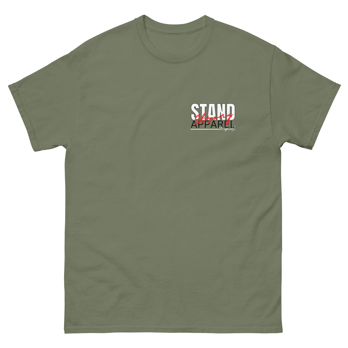 Stand Strong Apparel is a high-quality brand apparel for men and women. We're a movement committed to lighting a spark of hope, love, faith and motivation into your heart - one design at a time. We are Stand Strong Apparel. The design was inspired by those who never give up. People who are willing to take risks and make sacrifices to achieve their goals.